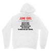 June Girl Hated By Many Unisex Hoodie