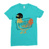 Pubg Military Chicken T-Shirt Ladies Fitted T-Shirt