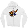 just a viking and his horse Zipper Hoodie