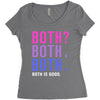 Both is Good Women's Triblend Scoop T-shirt