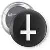 wasted youth inverted cross indie geek swag funny Pin-back button