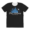 Malt Whiskey All Over Women's T-shirt