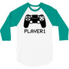 player stick 3/4 Sleeve Shirt