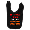 my face is my halloween Baby Bibs