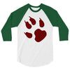animal feet 3/4 Sleeve Shirt
