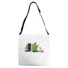worm magic Adjustable Strap Totes