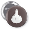 middle finger Pin-back button