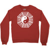 i ching ying and yang Crewneck Sweatshirt