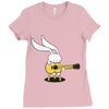 bunny's acoustic set Ladies Fitted T-Shirt