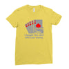 i bought this shirt with your money Ladies Fitted T-Shirt