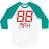 back to the future movie inspired tshirt 3/4 Sleeve Shirt