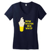 now watch me whip Women's V-Neck T-Shirt