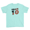 team 10 american flag Youth Tee