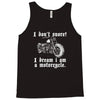 i don`t snore! i dream i am a motorcycle Tank Top