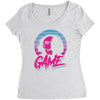 let's play the game eightees Women's Triblend Scoop T-shirt