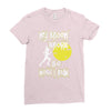 halloween runner Ladies Fitted T-Shirt