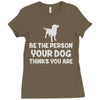 dog lovers Ladies Fitted T-Shirt