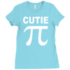 cutie pi t shirt medium funny nerdy geeky math sex humor cute awesome Ladies Fitted T-Shirt