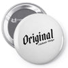 Original Authentic Vintage Pin-back button
