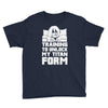 training to unlock my titan form Youth Tee