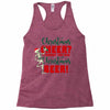 christmas cheer i thought you said christmas beer Racerback Tank