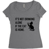 its not Women's Triblend Scoop T-shirt