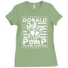 donald pump Ladies Fitted T-Shirt