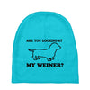 are you looking at my weiner t shirt funny dog wiener dachshund s m l Baby Beanies