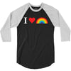I Love Lgbt 3/4 Sleeve Shirt