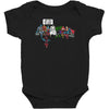 and that how i saved the world Baby Bodysuit