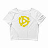 45 stereo adapter Crop Top