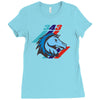 m 343 horses power Ladies Fitted T-Shirt