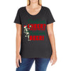 christmas cheer i thought you said christmas beer Ladies Curvy T-Shirt