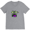 monster face V-Neck Tee