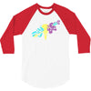 smoke and father 3/4 Sleeve Shirt