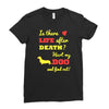 mans best friend Ladies Fitted T-Shirt
