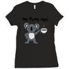 my puns are koala tee Ladies Fitted T-Shirt