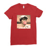 Michelangelo David Bubble Gum Ladies Fitted T-Shirt