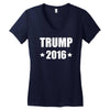 trump 2016 Women's V-Neck T-Shirt
