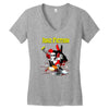 joke fiction Women's V-Neck T-Shirt