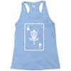 disc golf ace card target chains frisbee basket Racerback Tank