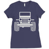 jeep wrangler Ladies Fitted T-Shirt