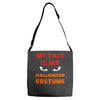 my face is my halloween Adjustable Strap Totes