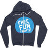 free fun fridays Zipper Hoodie