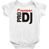 pioneer pro dj music system logo Baby Onesie