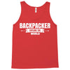 Backpacker Explore The World Tank Top