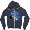Van Gogh Zipper Hoodie