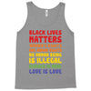 black lives matters, women's rights are human rights Tank Top