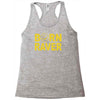 born raver party dance festival funny Racerback Tank