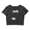I am Hungry! - Me Too! Mom and Baby Talking Crop Top